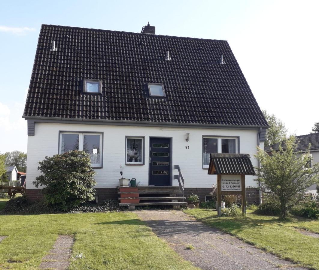 Ferienwohnung Finn im Haus Maarten Cuxhaven Exterior foto
